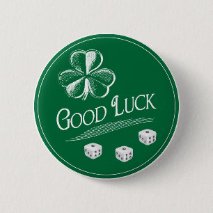 Badge Rond 5 Cm Bouton Mon Bon Bouton De Chance