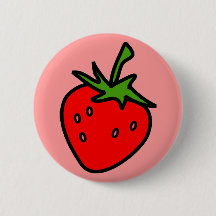 Bouton mûre fraise