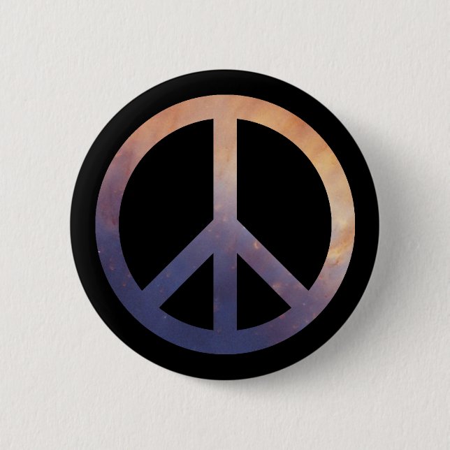 Badge Rond 5 Cm Bouton Nébuleuse de Hélix (Devant)