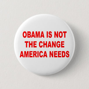 BADGE ROND 5 CM BOUTON NOBAMA 3002