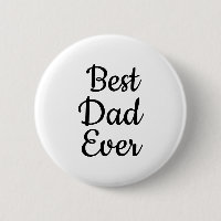 Bouton Noir et blanc Meilleur papa