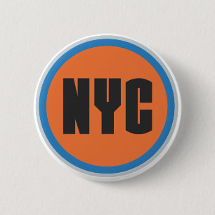 Badge Rond 5 Cm Bouton NYC