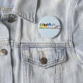 Badge Rond 5 Cm Bouton O-H-I-O Parulines
