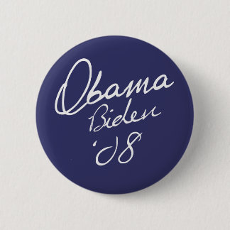 Badge Rond 5 Cm Bouton Obama Biden '08