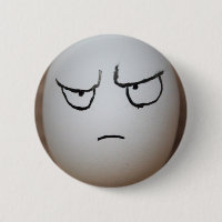 Bouton Oeuf en colère