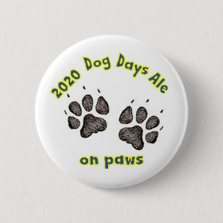 Badge Rond 5 Cm Bouton officiel 2020 Dog Days Ale
