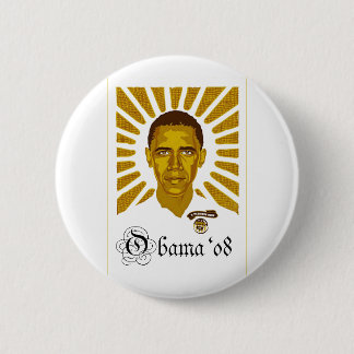 Badge Rond 5 Cm Bouton officiel #7 d'Obama