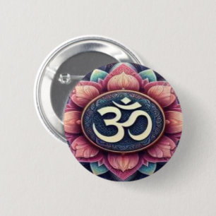 Badge Rond 5 Cm Bouton Ohm