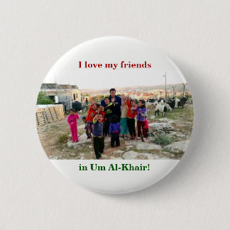 Badge Rond 5 Cm Bouton Oum al-Khair