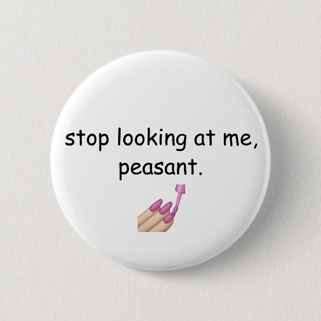 Badge Rond 5 Cm Bouton ouvrier (Devant)