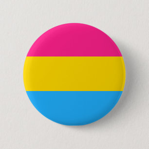 Badge Rond 5 Cm Bouton Pansexual de drapeau de fierté