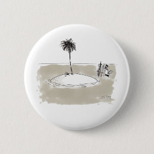 Badge Rond 5 Cm Bouton Peintre marqué