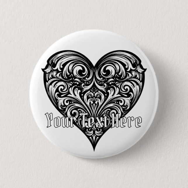Badge Rond 5 Cm Bouton personnalisable (Devant)