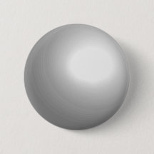 Bouton personnalisable Bal de piscine blanche