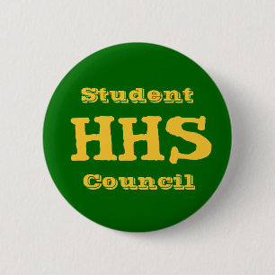 Badge Rond 5 Cm Bouton personnalisable de club de HHS