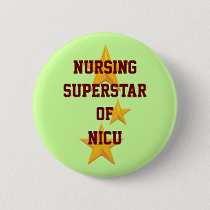 Badge Rond 5 Cm Bouton personnalisable de superstar de soins