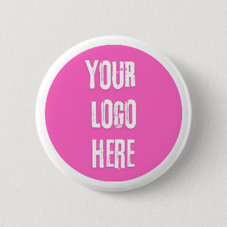 Badge Rond 5 Cm Bouton personnalisé avec votre logo ici