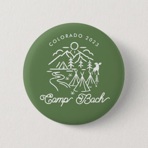 Badge Rond 5 Cm Bouton personnalisé Bachelorette du camp