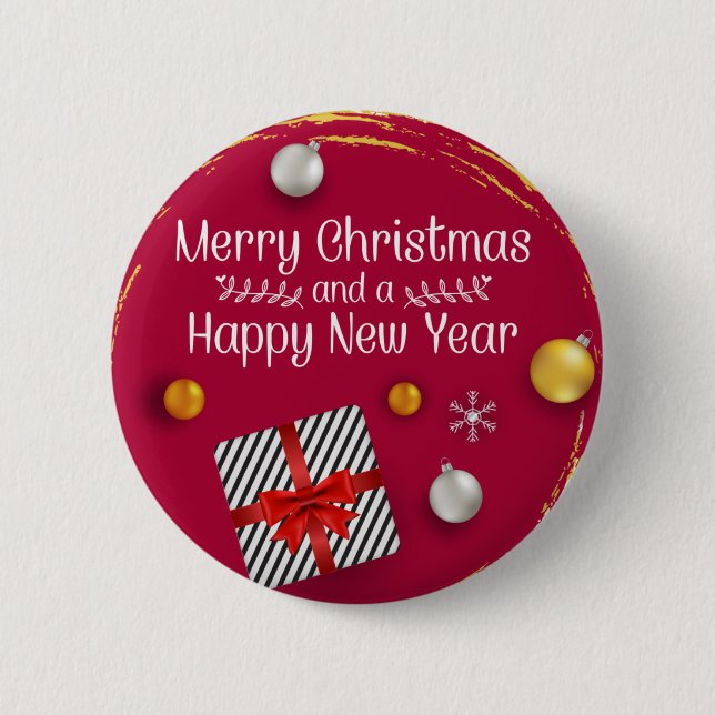 Badge Rond 5 Cm Bouton personnalisé Image et texte (Devant)