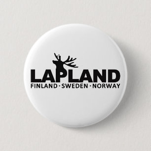Badge Rond 5 Cm Bouton personnalisé LAPLAND