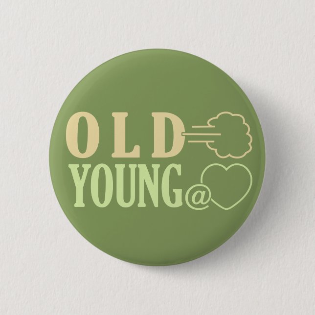 Badge Rond 5 Cm Bouton personnalisé Old Fart (Devant)