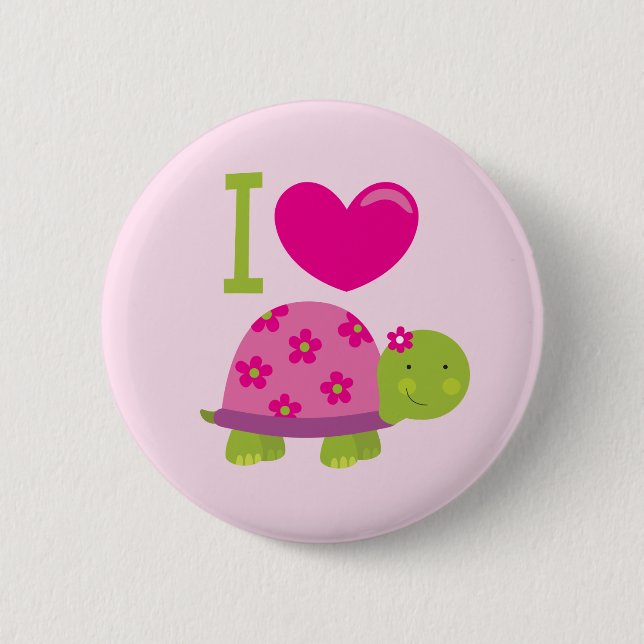 Badge Rond 5 Cm Bouton personnalisé pour les filles (Devant)