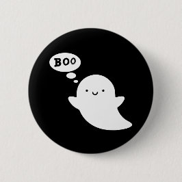 Badge Rond 5 Cm Bouton Petit Boo