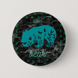 Badge Rond 5 Cm Bouton Petit ours
