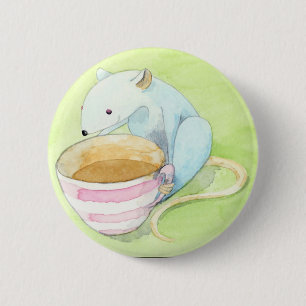 Badge Rond 5 Cm Bouton Petits plaisirs