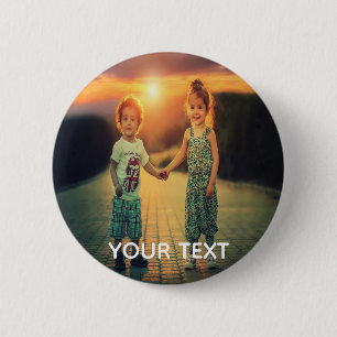 Badge Rond 5 Cm Bouton photo personnalisé