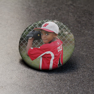 Badge Rond 5 Cm Bouton photo Sports personnalisés