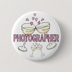 Badge Rond 5 Cm Bouton : Photographe