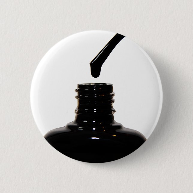 Badge Rond 5 Cm Bouton polonais à ongle (Devant)
