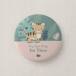 Badge Rond 5 Cm Bouton pour invité à une fête d'anniversaire Safar