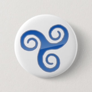 Badge Rond 5 Cm bouton Poussée-le-droit