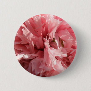Badge Rond 5 Cm Bouton Pretty Pink Poppy
