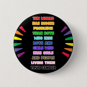 Badge Rond 5 Cm Bouton Pride