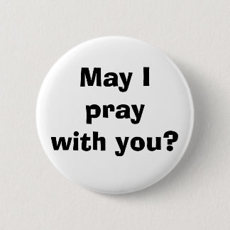 Badge Rond 5 Cm Bouton Priez avec vous