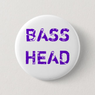 Badge Rond 5 Cm Bouton principal bas (texte pourpre)