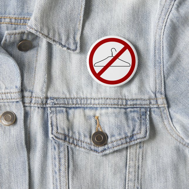 Badge Rond 5 Cm Bouton Pro-Choice (En situation)