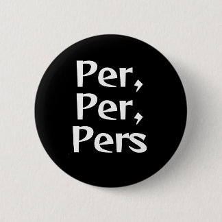 Badge Rond 5 Cm Bouton Pronoun Per/Pers