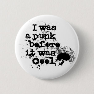 Badge Rond 5 Cm bouton punk rock