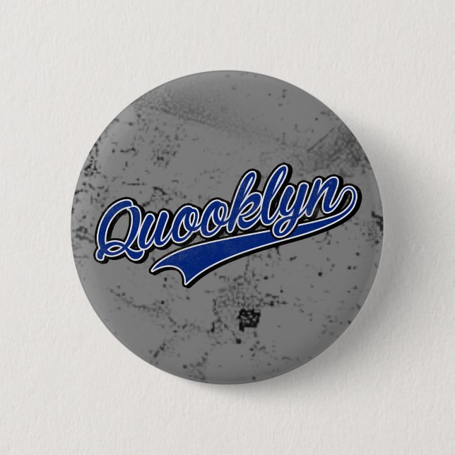 Badge Rond 5 Cm Bouton Quooklyn (Devant)