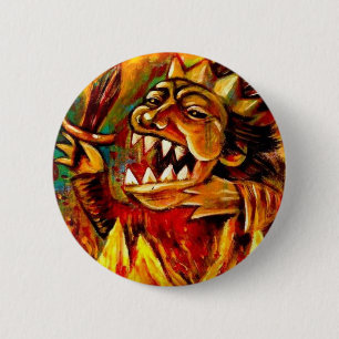 Badge Rond 5 Cm Bouton rebelle