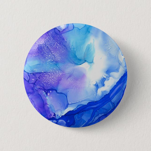 Badge Rond 5 Cm Bouton Recherche vers le haut (Devant)