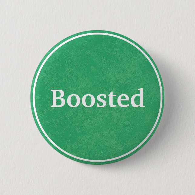 Badge Rond 5 Cm Bouton repoussé (vert) (Devant)
