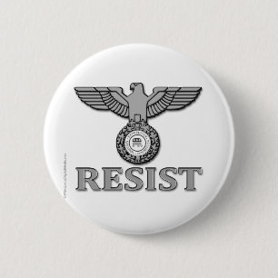 BADGE ROND 5 CM BOUTON RÉSISTER