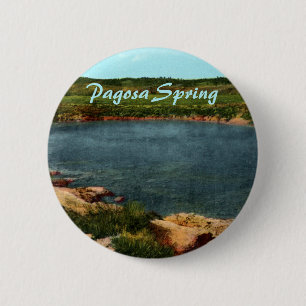 Badge Rond 5 Cm Bouton Ressort Pagosa