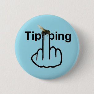 Badge Rond 5 Cm Bouton Retourner