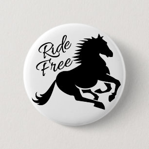 Badge Rond 5 Cm Bouton Ride gratuit personnalisé